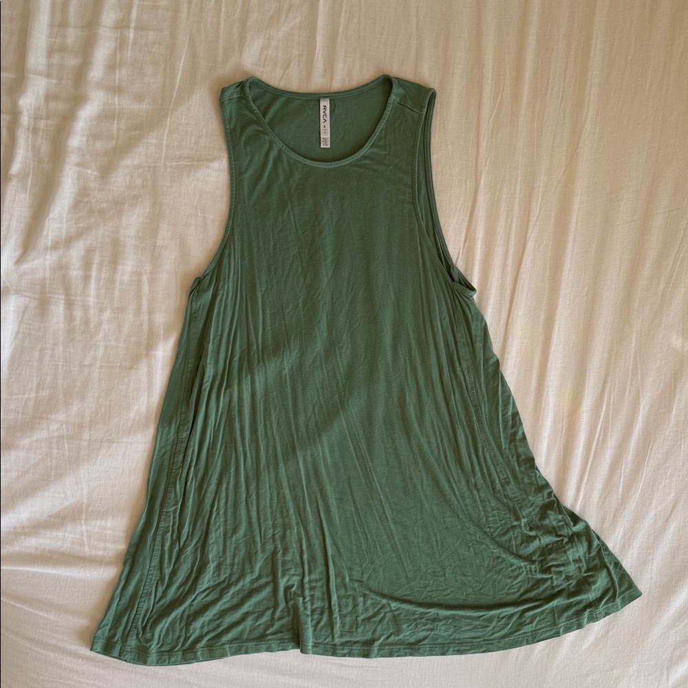 RVCA Olive Green Tank Top